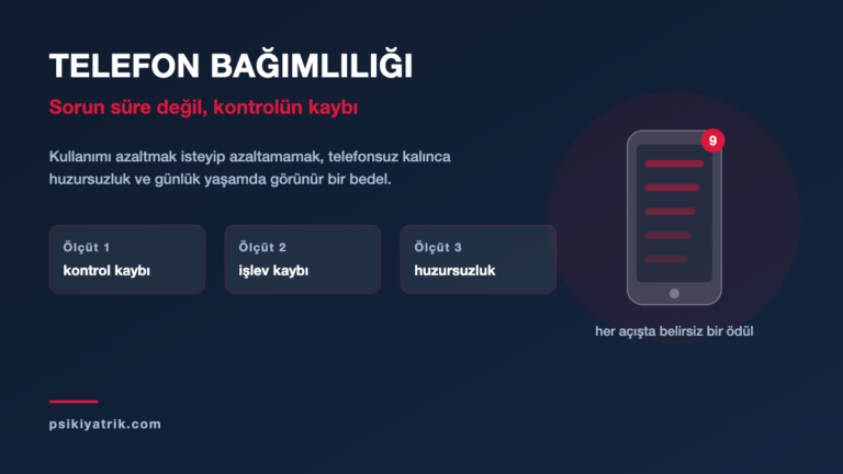 Telefon Bağımlılığı Nedir? Belirtileri ve Nasıl Geçer?